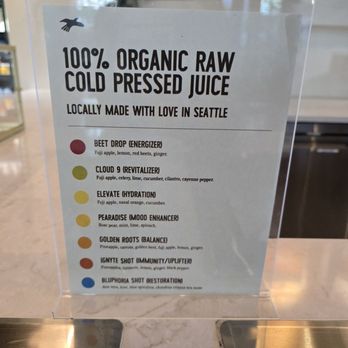 Yelp Elite Week: Let's Get Sano Bellevue - Juice Menu - Yelp Events Near Me - Bellevue, Washington