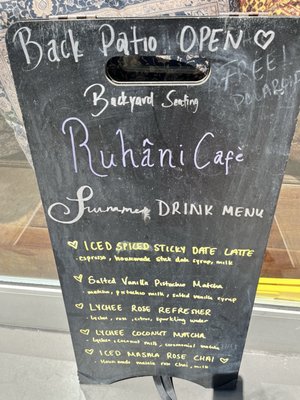 Menu photo 1 Ruhani Cafe Brooklyn, NY Menu photo 1 Ruhani Cafe Brooklyn, NY