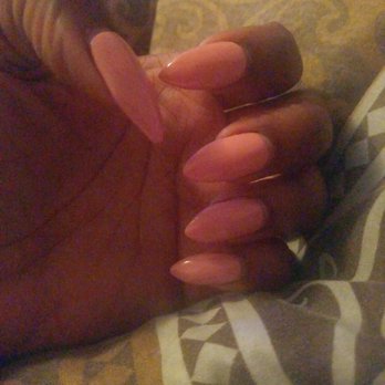 River Nails and Spa - Latest set. Color 612 - Nail Salons Near Me - Fresno, California
