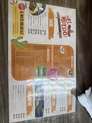 Menu photo 2 El Ruedo Mexican Restaurant San Antonio, TX