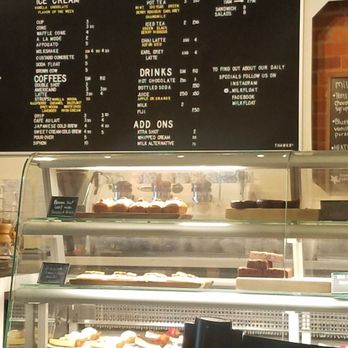 Milkfloat - Small list of items on menu board - Coffee & Tea Near Me - Wichita, Kansas