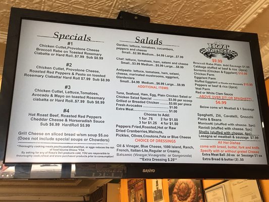 Menu photo 2 Rosa's Deli Wallingford, CT