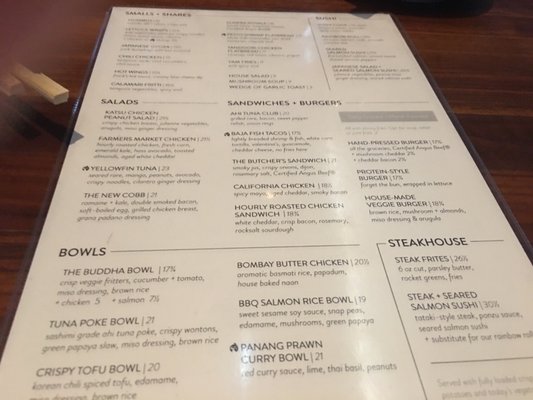 Menu photo 7 JOEY Lansdowne Ottawa, ON