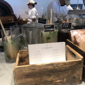 Tiny Boxwoods - Fresh drink options when ordering. - New American Near Me - Houston, Texas Tiny Boxwoods - Fresh drink options when ordering. - New American Near Me - Houston, Texas