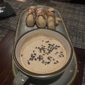 Plas Food and Drink - Tiramisu cannolis - New American Near Me - Columbus, Ohio