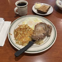 Ham and Eggs Breakfast