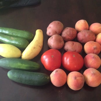 Peifer Orchards - All this for $10.60. Includes their yellow free-stone peaches from their orchard. - Farmers Market Near Me - Yellow Springs, Ohio Peifer Orchards - All this for $10.60. Includes their yellow free-stone peaches from their orchard. - Farmers Market Near Me - Yellow Springs, Ohio