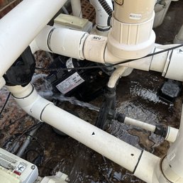 Bad pool pump water leak