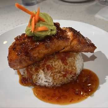 Yardie Spice - Sweet chili salmon - Caribbean Near Me - Homestead, Florida Yardie Spice - Sweet chili salmon - Caribbean Near Me - Homestead, Florida