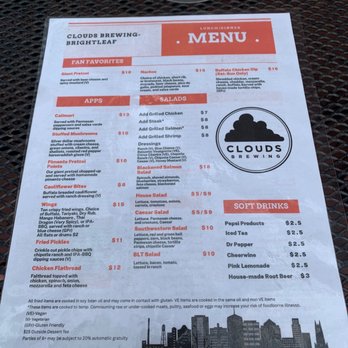 Clouds Brewing - New American Near Me - Durham, North Carolina
