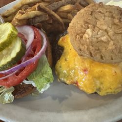 SoCo Grille - Blackened Pimento Southern Burger