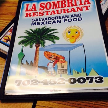 La Sombrita - Great Salvadorean & Mexican restaurant on Bonanza & Nellis. They will play Christian music for you while you're eating. - Salvadoran Near Me - Las Vegas, Nevada La Sombrita - Great Salvadorean & Mexican restaurant on Bonanza & Nellis. They will play Christian music for you while you're eating. - Salvadoran Near Me - Las Vegas, Nevada