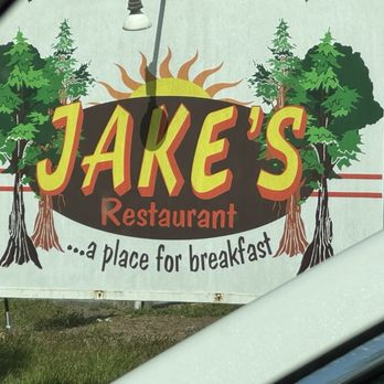 Jake's Restaurant - The sign out front. - Breakfast & Brunch Near Me - North Stonington, Connecticut