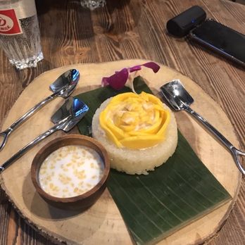 Sup Thai Kitchen  - Mango sticky rice - Thai Near Me - Fresh Meadows, New York