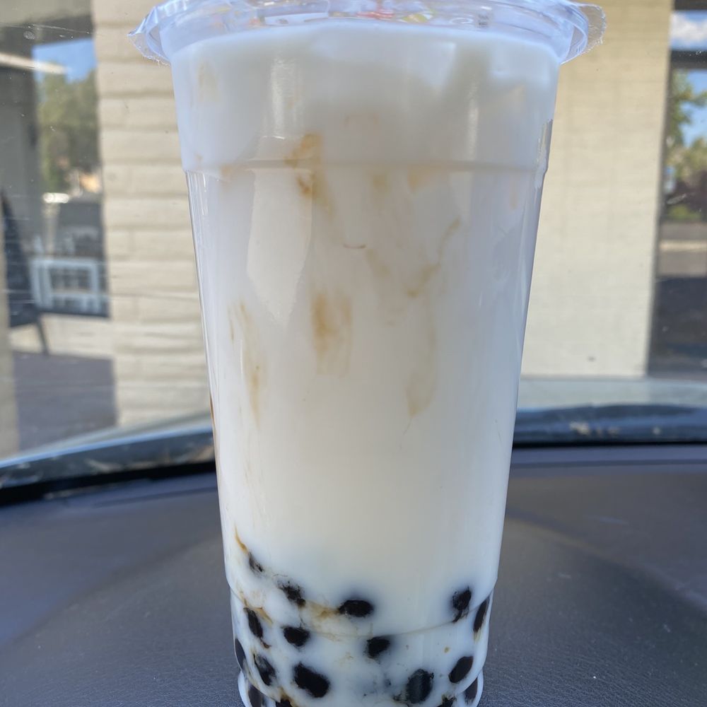 1, 2, Tea - Jasmine milk tea with boba - Bubble Tea Near Me - Reno, Nevada 1, 2, Tea - Jasmine milk tea with boba - Bubble Tea Near Me - Reno, Nevada