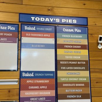 Betty's Pies - Daily menu - Desserts Near Me - Two Harbors, Minnesota