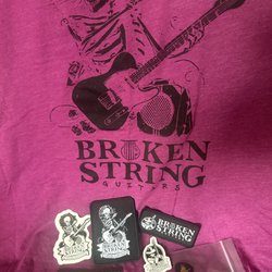 Broken String Guitars - Love the print!