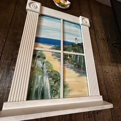 Myra's Salvadorian Cuisine - Pretty picture by where we sat