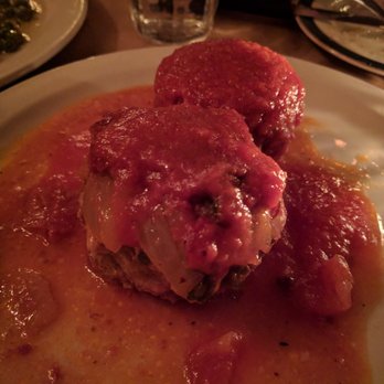 7 Numbers Restaurant - Veal meatballs - so good. Eat this with their special hot pepper sauce - Italian Near Me - Toronto, Ontario