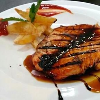 Zenzo Sushi - Salmon terayaki - Japanese Near Me - Mamaroneck, New York