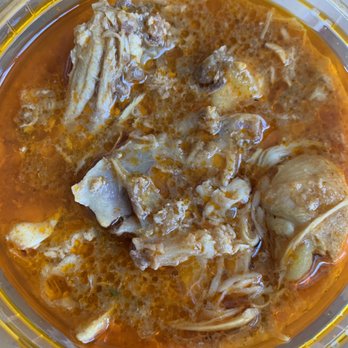 Puerto Rican Bakery & Restaurant - Bone stew "supposed to be chicken " - Spanish Near Me - Springfield, Massachusetts Puerto Rican Bakery & Restaurant - Bone stew "supposed to be chicken " - Spanish Near Me - Springfield, Massachusetts
