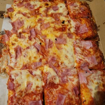 Ralph's Pizzeria - Sicilian ham pie - Pizza Near Me - Nutley, New Jersey Ralph's Pizzeria - Sicilian ham pie - Pizza Near Me - Nutley, New Jersey