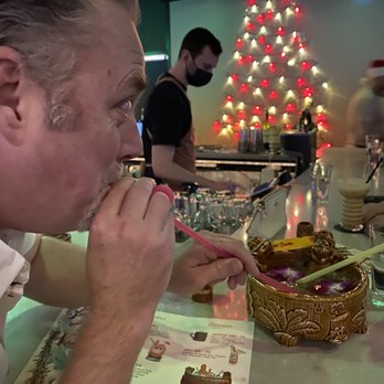 Shore Leave - Nothing like a Santa hot tub cocktail... - Cocktail Bars Near Me - Boston, Massachusetts