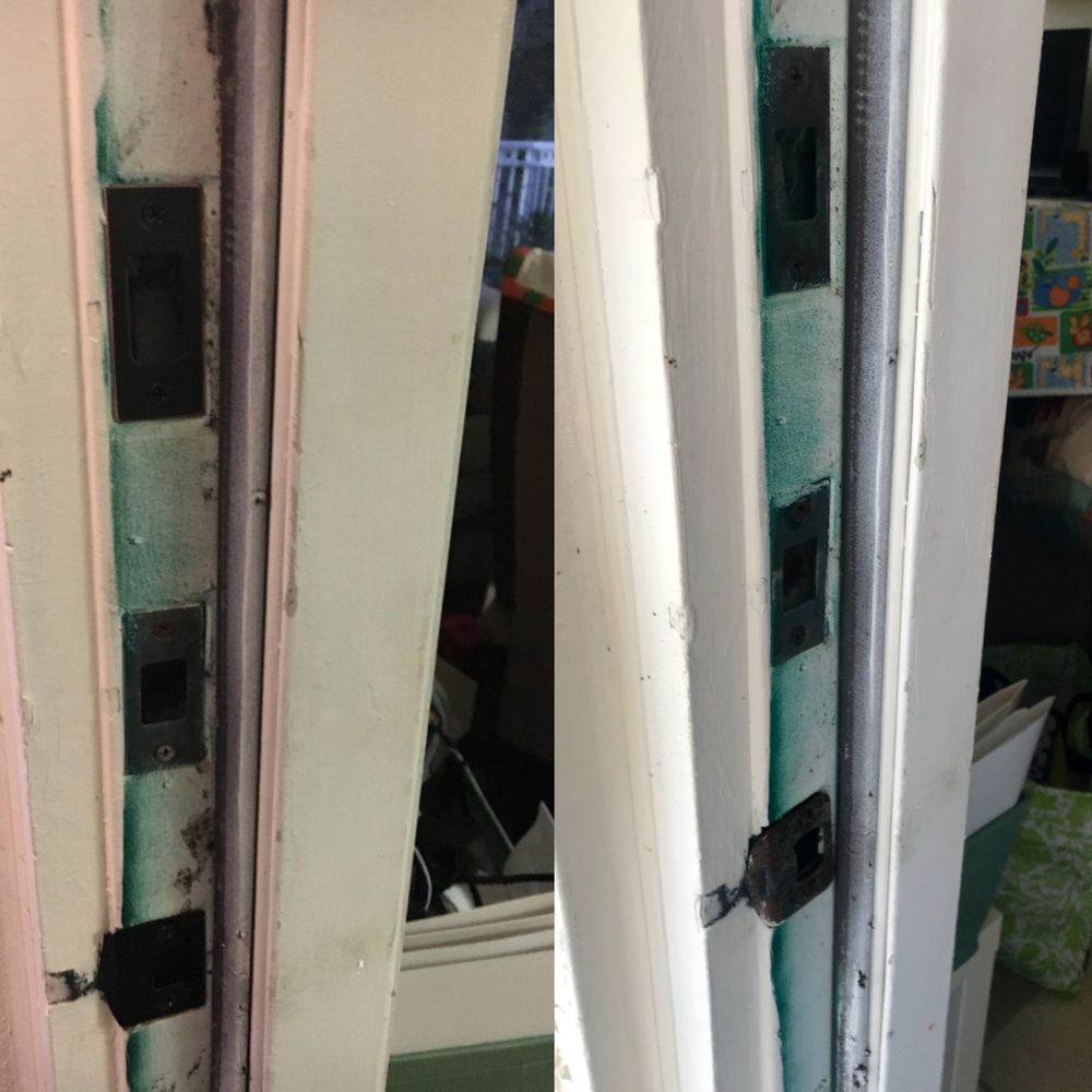 Milton Bentley - Installed strike plates and lubricated door lock. - Handyman Near Me - Lake Worth, Florida Milton Bentley - Installed strike plates and lubricated door lock. - Handyman Near Me - Lake Worth, Florida