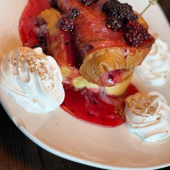 Cornerstone - Blackberry French Toast - American Near Me - Asheville, North Carolina