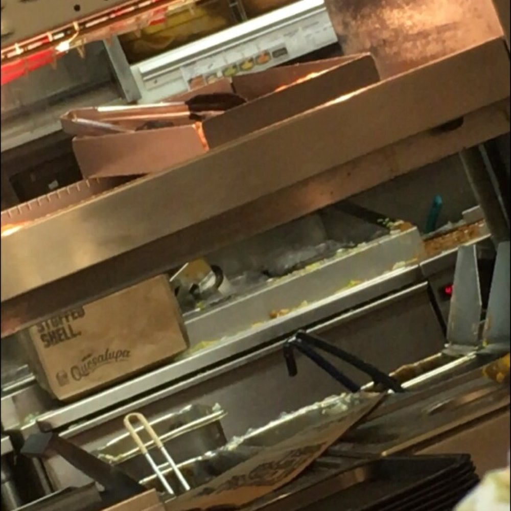Taco Bell - food warmers and prep area - Fast Food Near Me - Seaside, Oregon