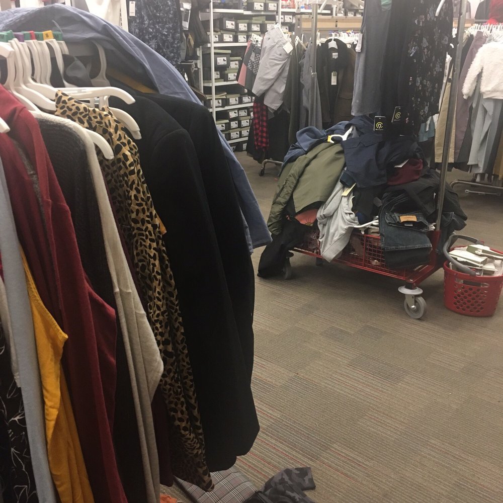 Target - Clothing Section 3/10/2019 - Department Stores Near Me - Fairfax, Virginia Target - Clothing Section 3/10/2019 - Department Stores Near Me - Fairfax, Virginia