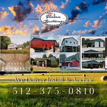CFF's Freedom Buildings - Steel buildings - General Contractors Near Me - Elgin, Texas