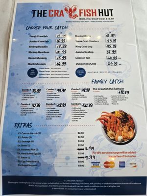 Menu photo 4 The Crawfish Hut Stanton, CA Menu photo 4 The Crawfish Hut Stanton, CA