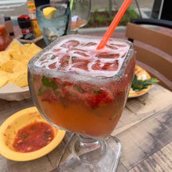 La Carreta - Strawberry mint margarita - Mexican Near Me - Hammond, Louisiana