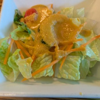 Sushi Yama - Salad with ginger dressing - Japanese Near Me - Boca Raton, Florida Sushi Yama - Salad with ginger dressing - Japanese Near Me - Boca Raton, Florida