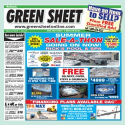 The Green Sheet - The Redlands Green Sheet Over 20,000 Green Sheet Readers Each Week!