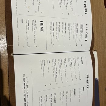 zoku - Menu - Izakaya Near Me - Redondo Beach, California