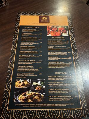 Menu photo 1 Gateway To India Longwood, FL