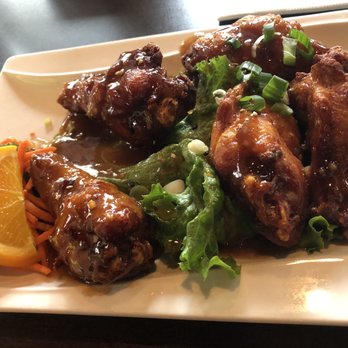 Pink Basil - Crispy wings - Asian Fusion Near Me - Mystic, Connecticut