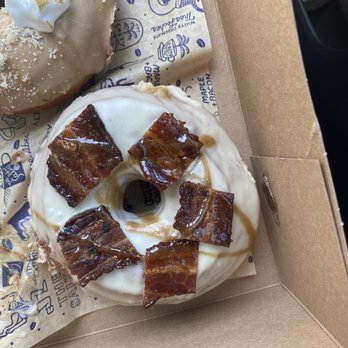 The Salty Donut - Maple Bacon - Donuts Near Me - Dallas, Texas The Salty Donut - Maple Bacon - Donuts Near Me - Dallas, Texas