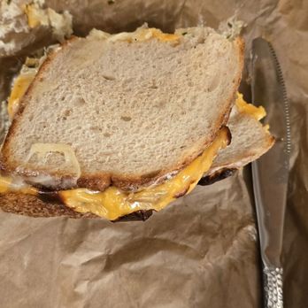 Panera Bread - The back side of the sandwich. Not grilled at all. - Sandwiches Near Me - Indianapolis, Indiana