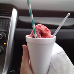 Black cherry with cream. LOVE the paper straw! Black cherry with cream. LOVE the paper straw!