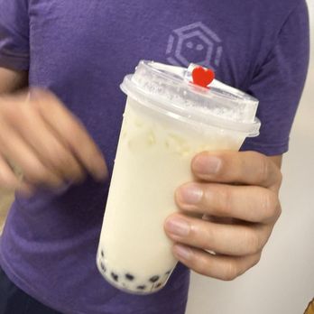 Love Boba Cafe - Pina Colada - Bubble Tea Near Me - Prospect Heights, Illinois