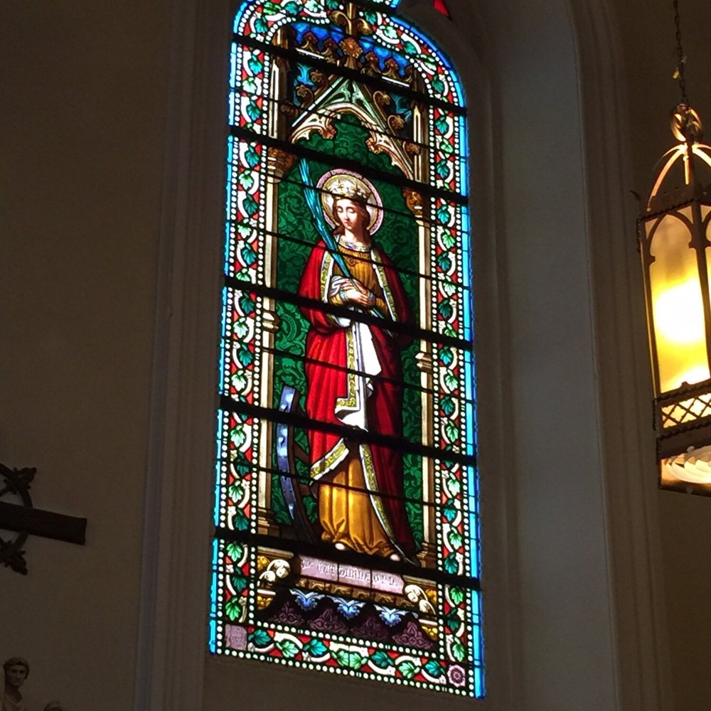 Loretto Chapel - The stained glass is beautiful. - Churches Near Me - Santa Fe, New Mexico Loretto Chapel - The stained glass is beautiful. - Churches Near Me - Santa Fe, New Mexico