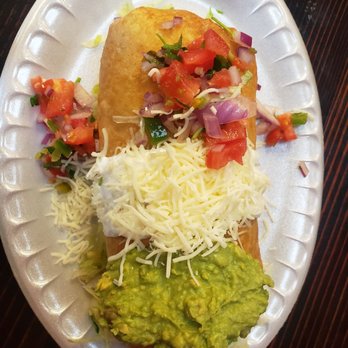 Tacos Chapala - Chiminchanga with asada - Mexican Near Me - Stockton, California Tacos Chapala - Chiminchanga with asada - Mexican Near Me - Stockton, California