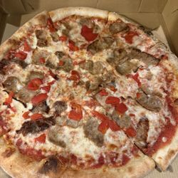 Noce's Pizzeria - Sausage and red peppers