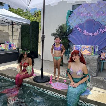 Once Upon An Island - Princess Moana & Princes Ariel with the Birthday girl - Party & Event Planning Near Me - Newport Beach, California