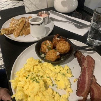 Magnolia Table - My husbands breakfast. Best tater tots ever! - Breakfast & Brunch Near Me - Waco, Texas Magnolia Table - My husbands breakfast. Best tater tots ever! - Breakfast & Brunch Near Me - Waco, Texas
