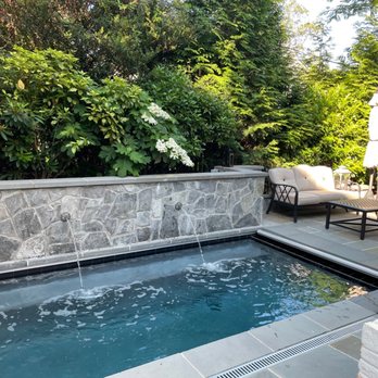 Grow Landscapes - a pool with a waterfall - Landscaping Near Me - Leesburg, Virginia Grow Landscapes - a pool with a waterfall - Landscaping Near Me - Leesburg, Virginia