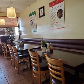 Teriyaki House - Dining area. This side is only half the seating as it duplicates along the other side of the aisle. - Burgers Near Me - San Dimas, California Teriyaki House - Dining area. This side is only half the seating as it duplicates along the other side of the aisle. - Burgers Near Me - San Dimas, California